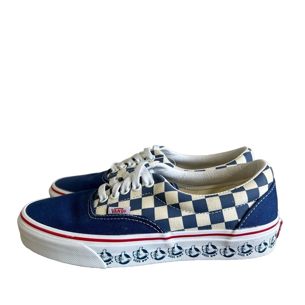 Vans ERA BMX True Navy/White Checkerboard Unisex Shoe Size 8 or 6.5 #705